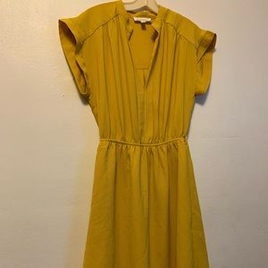 Mustard Yellow Summer Dress